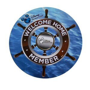 NWOT Disney Vacation Club Cruise Line Welcome Home Magnet